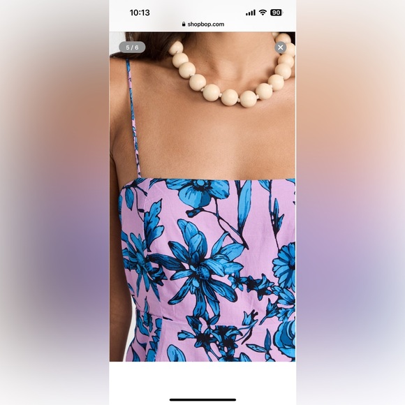 Playa Lucila Square Neck Maxi Dress - Picture 5 of 6